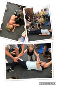 photos of children demonstrating recovering position. Why should children be taught first aid